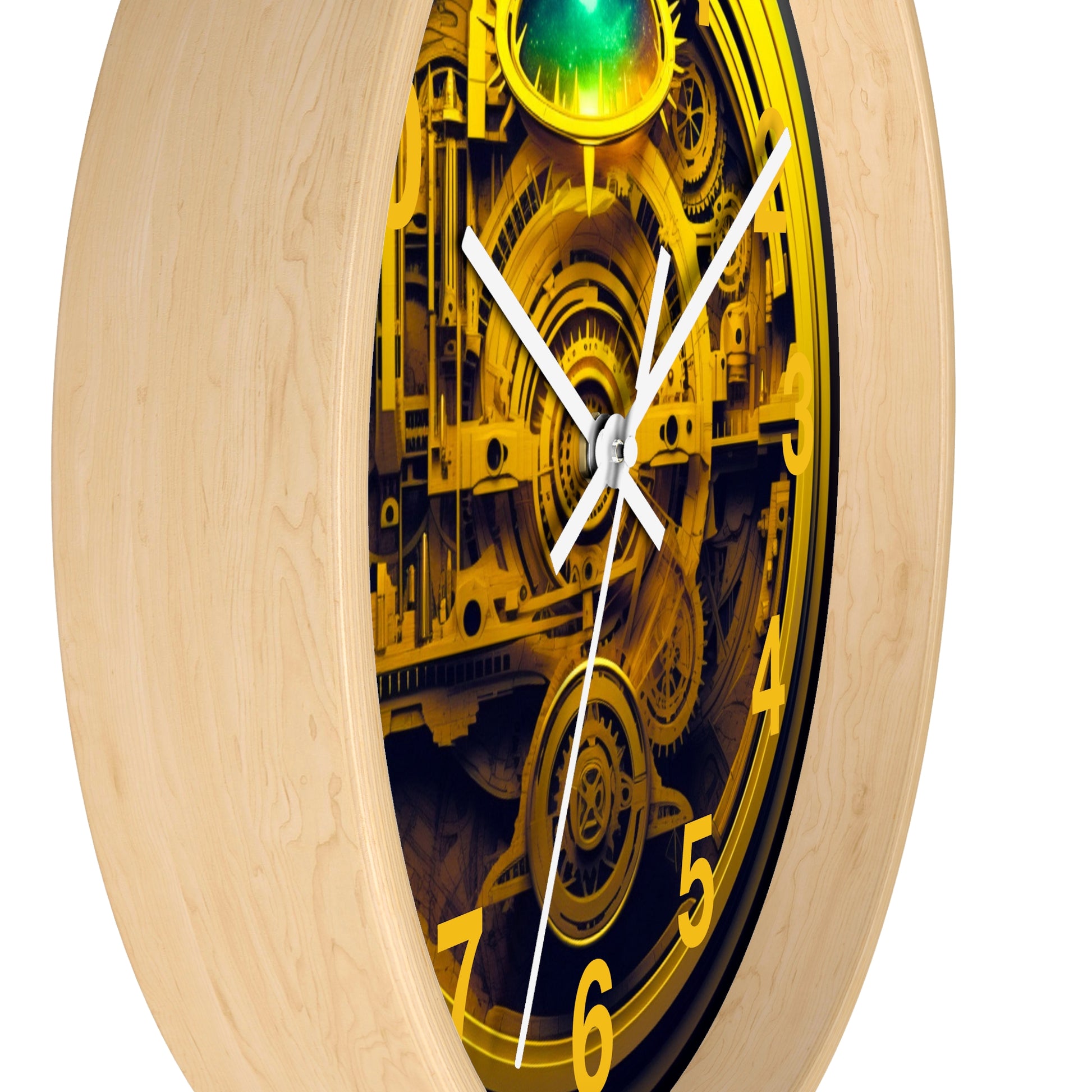 Official primitive store  Primitive WaletWall Clock Analogue Printify Home Decor Primitive WaletWall Clock Analogue