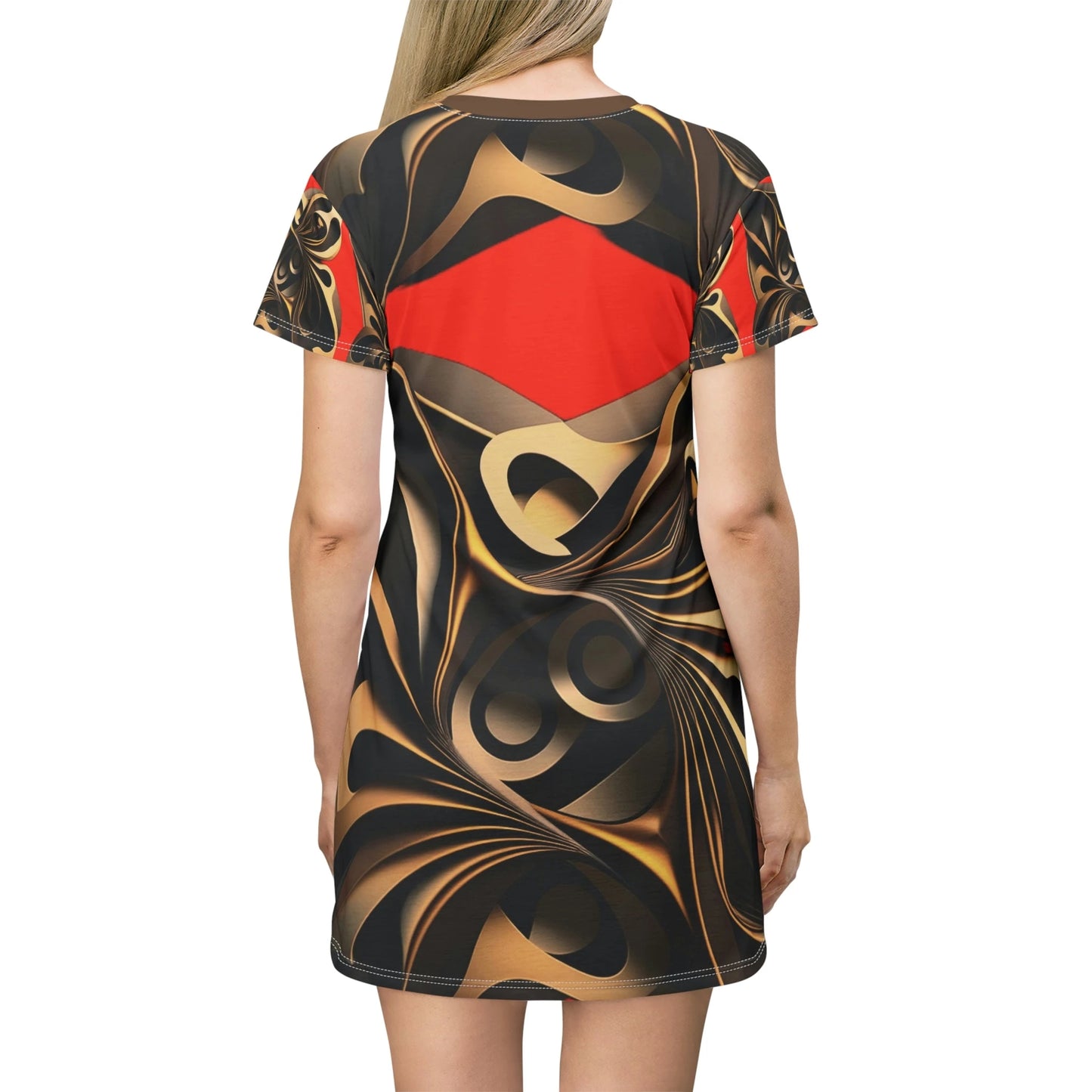 T-Shirt Dress women Printify