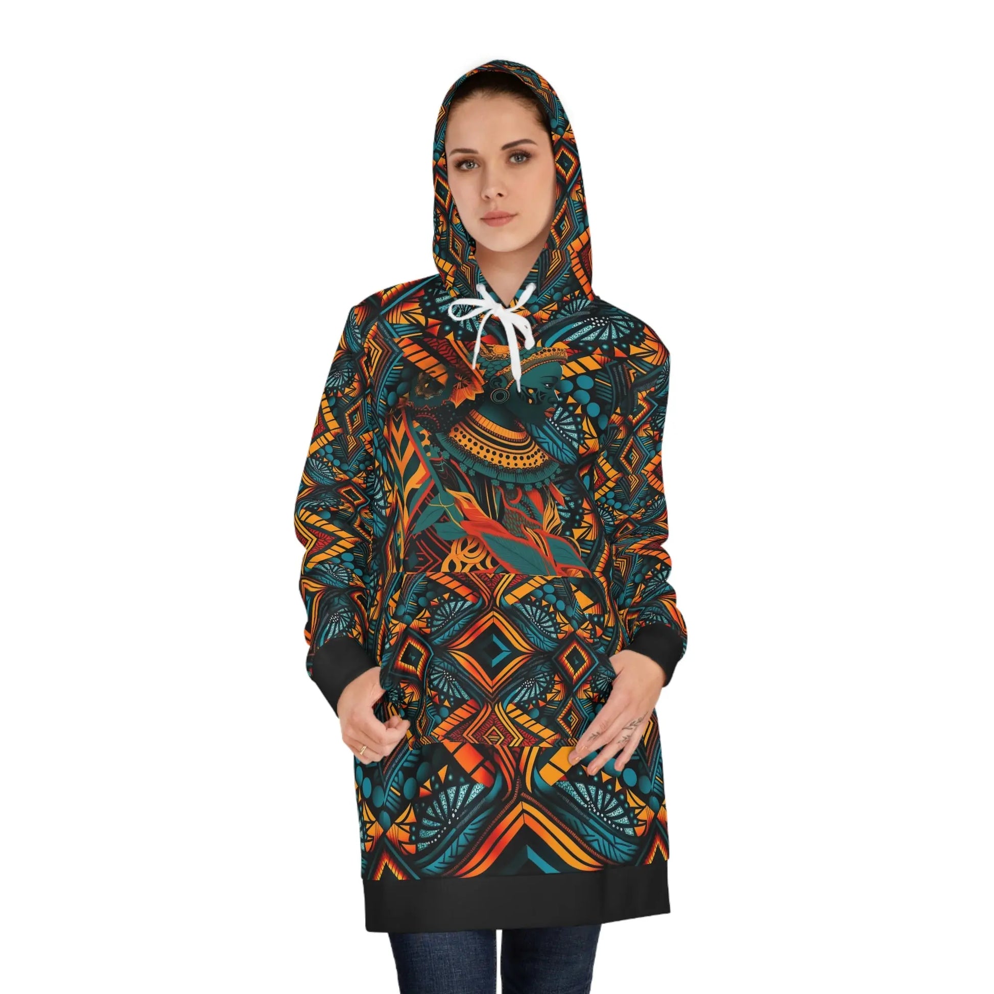 Women's Hoodie Dress (AOP) Printify