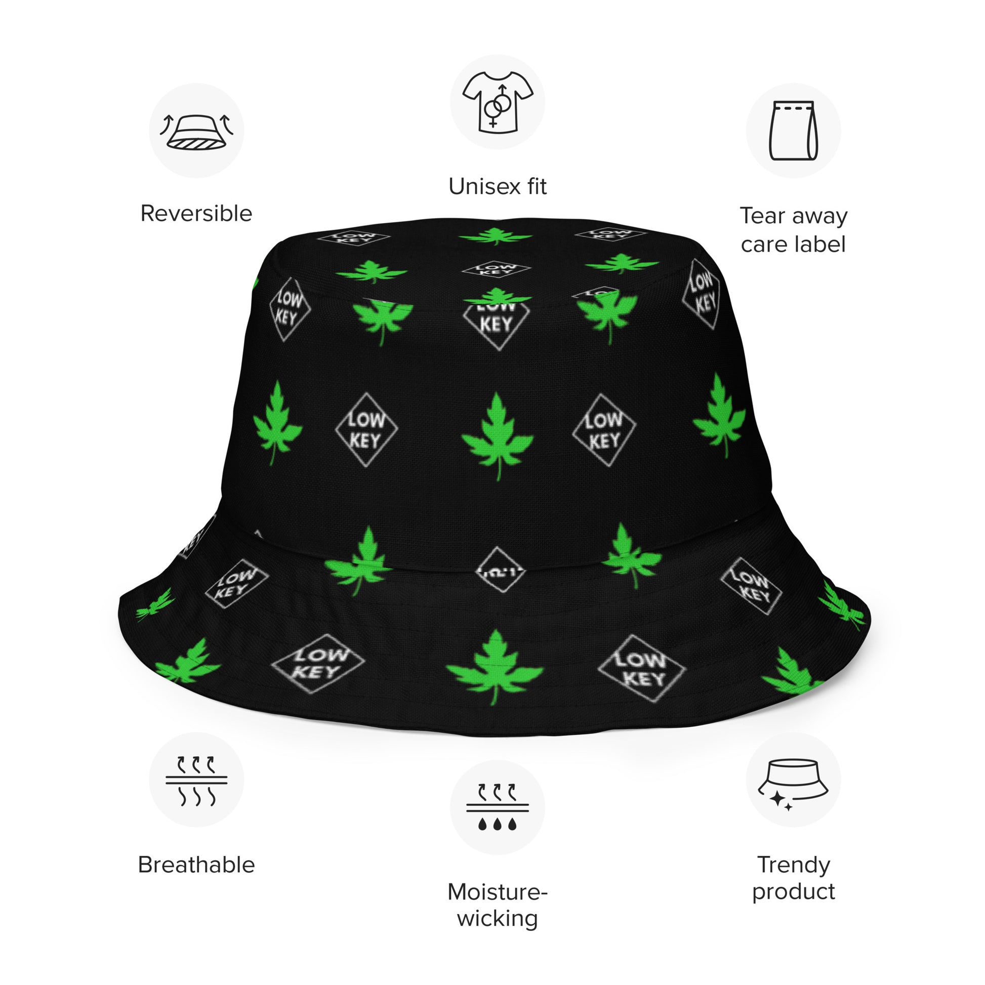 Reversible bucket hat Official primitive store 