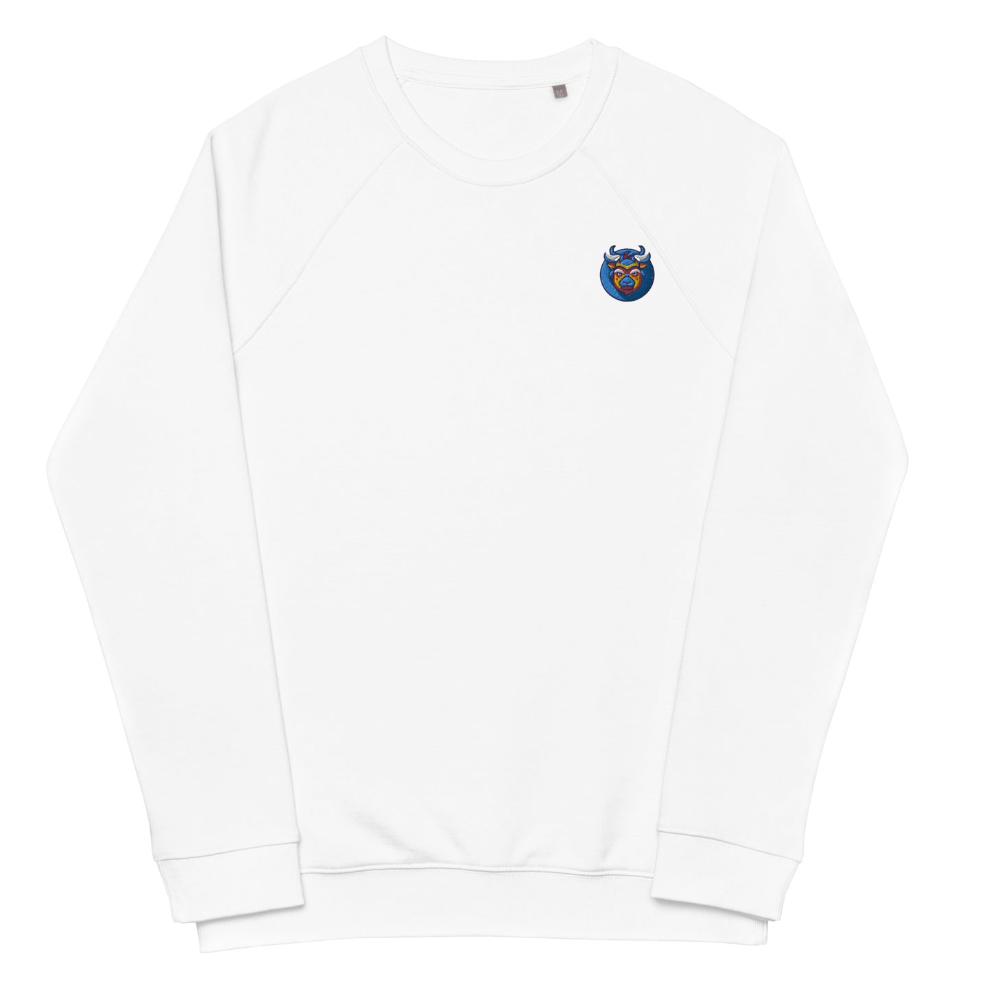 Unisex organic raglan sweatshirt Official primitive store 