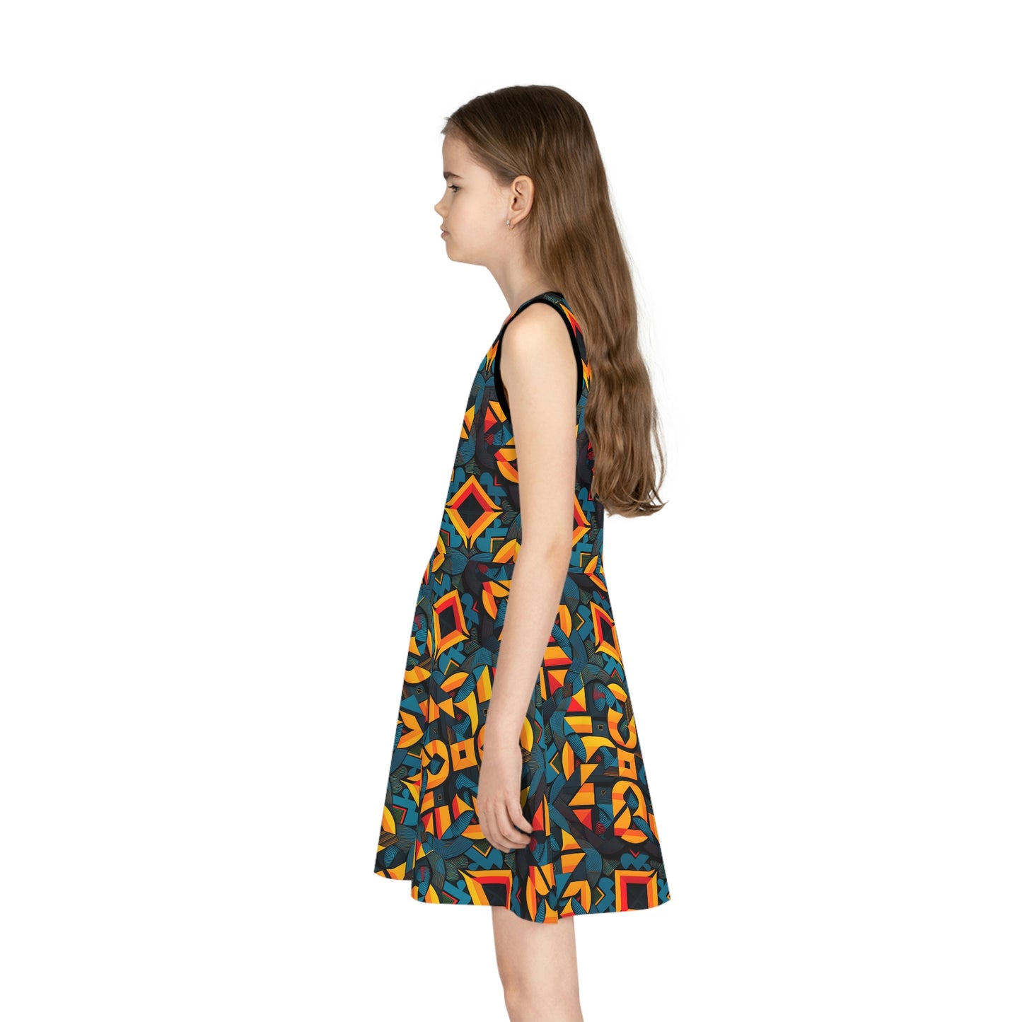 Primitive Girls' Sleeveless Sundress (AOP) - Official primitive store