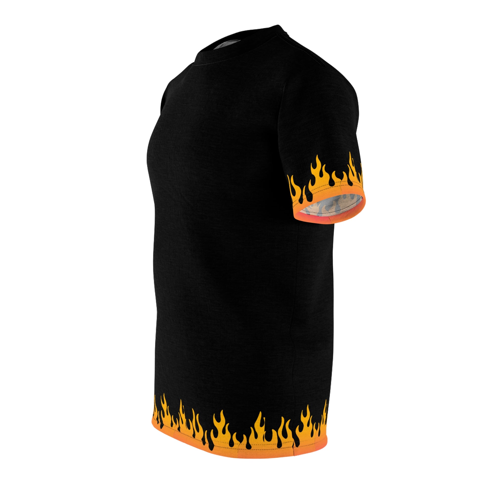 Primitive upnight T-shirt in flames - Official primitive store