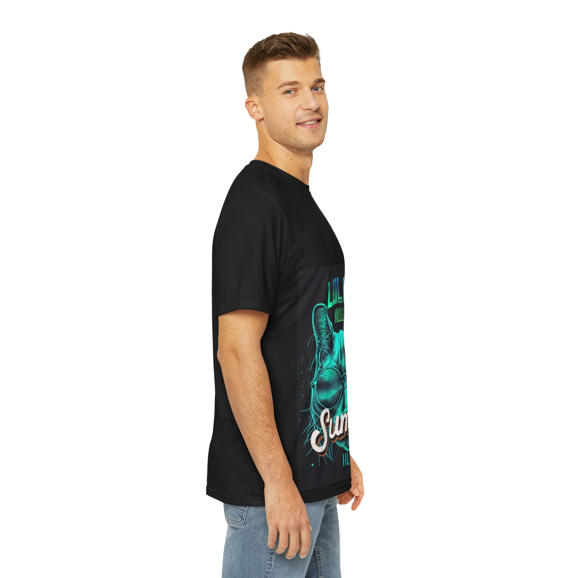 Primitive Men's Polyester Tee (AOP) - Official primitive store