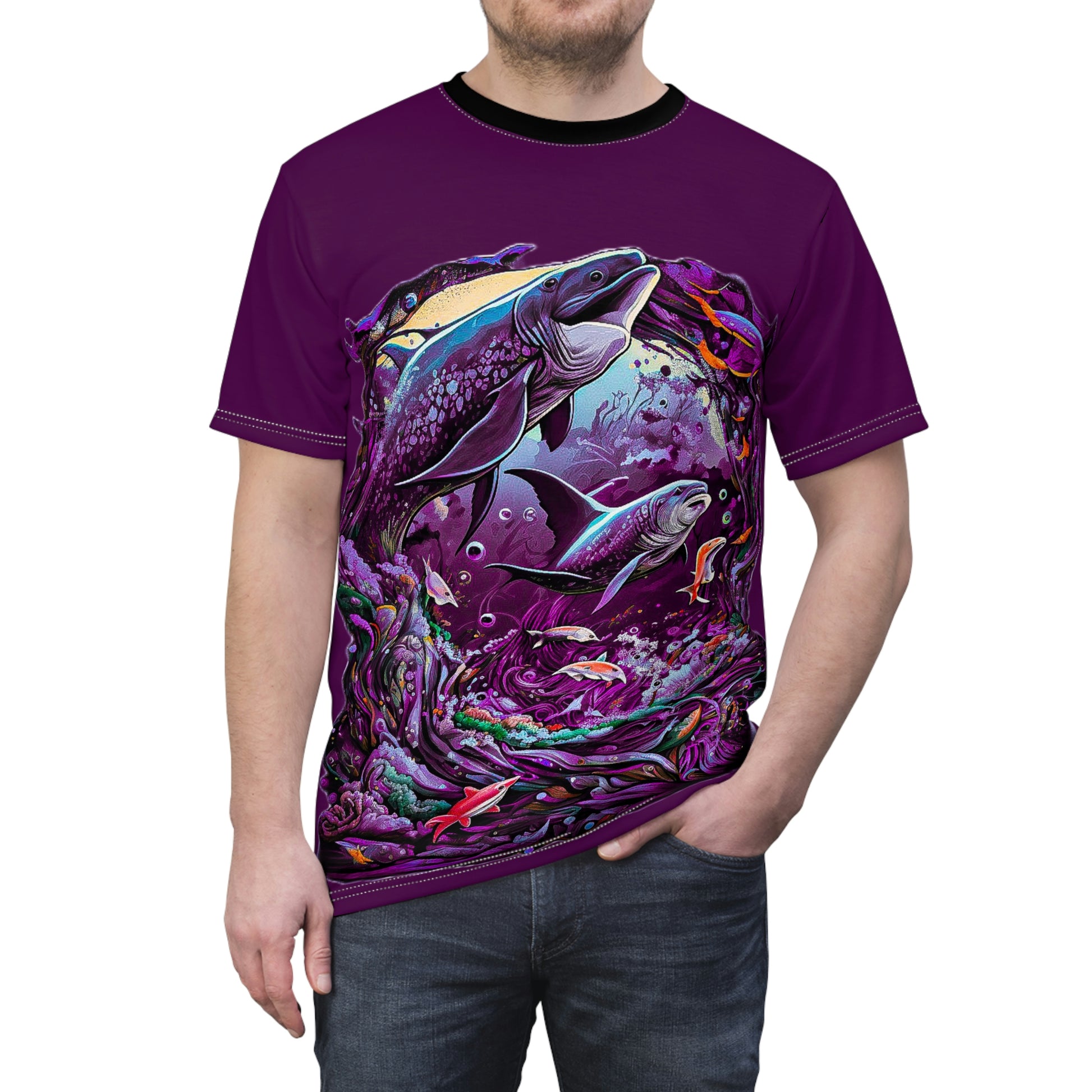 Primitive UPnight DEEP SEA T-shirt - Official primitive store