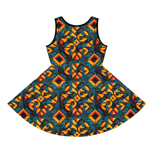 Primitive Girls' Sleeveless Sundress (AOP) - Official primitive store