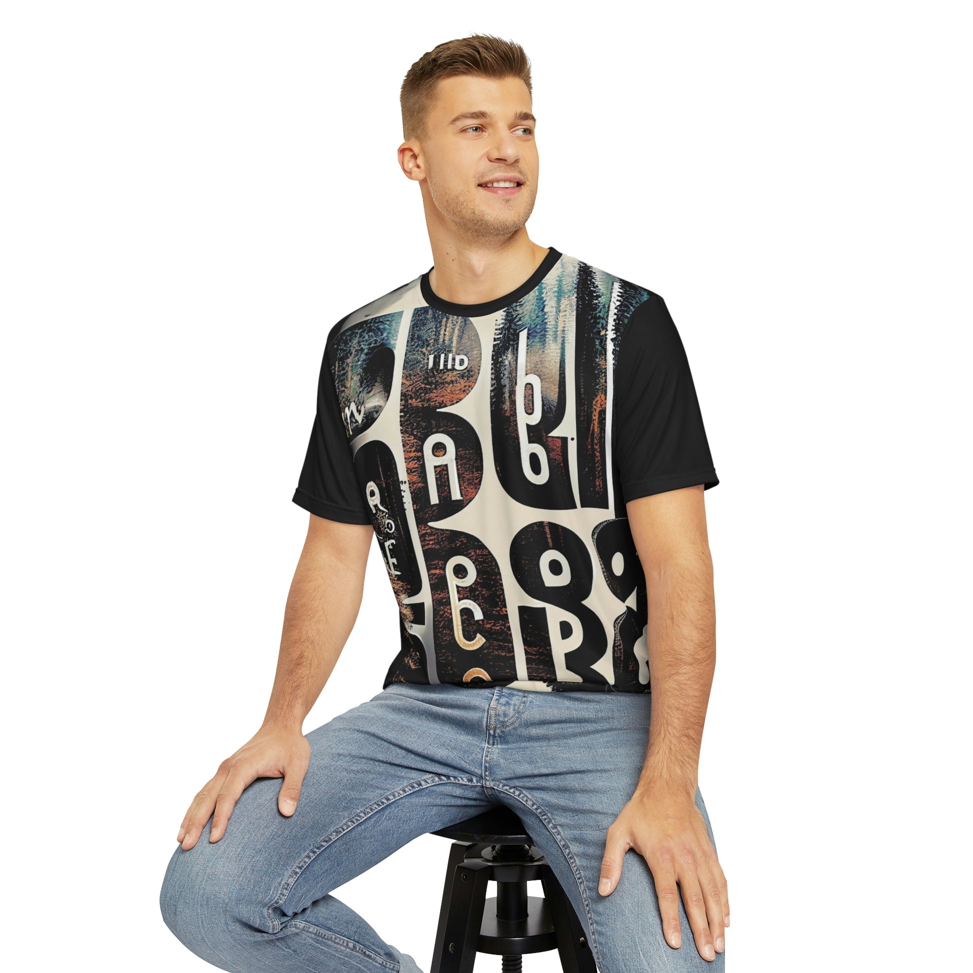 Primitive Men's Polyester Tee (AOP) - Official primitive store